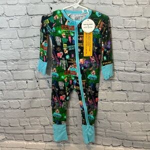 Secret Stock Reserve Minecraft Bamboo Zippie Romper